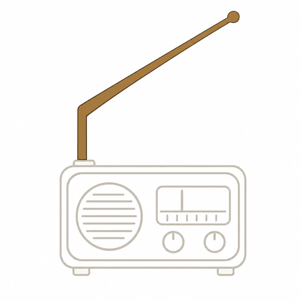 Arabic Alphabet letter ـَ drawn as an antenna