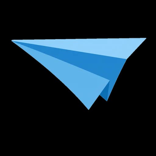 Katakana letter マ drawn as a model plane