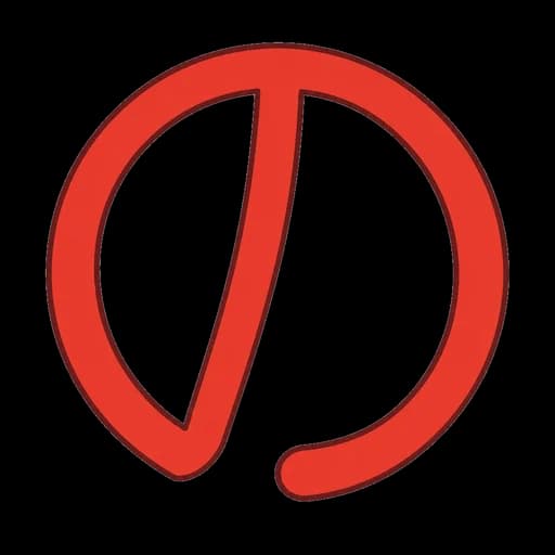 Hiragana letter の drawn as a no sign