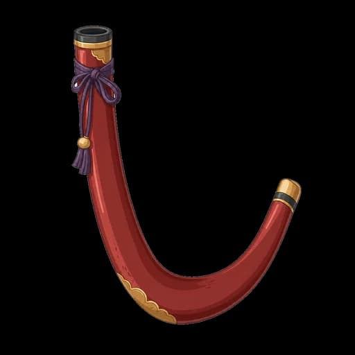Katakana letter シ drawn as a sheath
