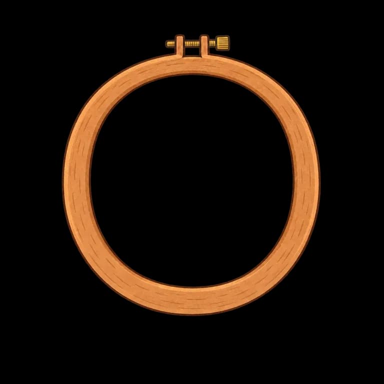 Thai Alphabet letter ๐ drawn as empty ring