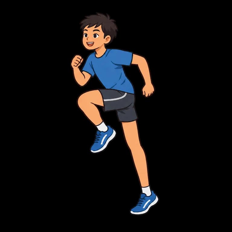 Thai Alphabet letter ฤ drawn as a runner