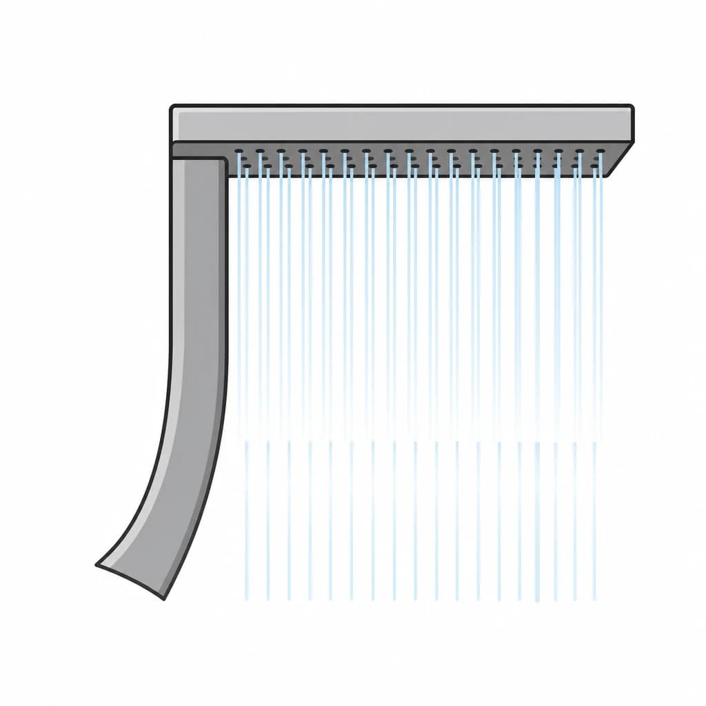 Zhuyin letter ㄕ drawn as a shower