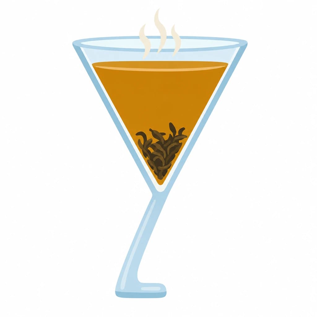 Serbian Cyrillic letter У drawn as an oolong