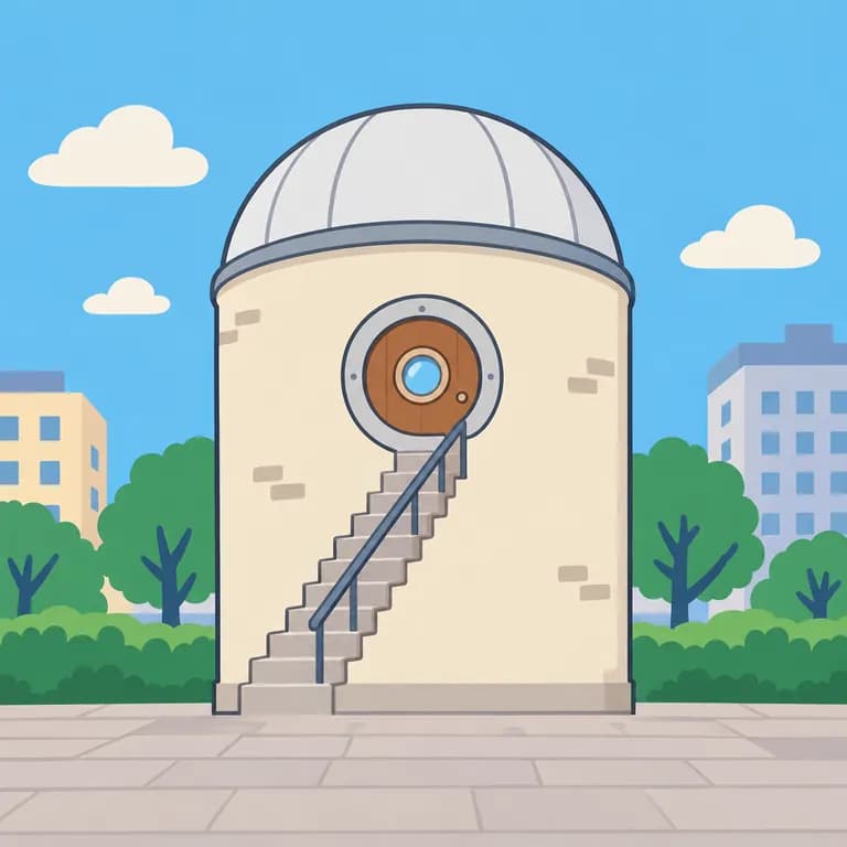 Thai Alphabet letter ด drawn as a dome