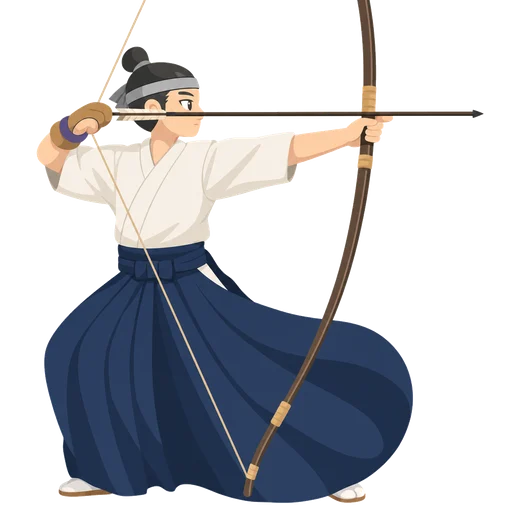 Mnemonic for あ: Archer