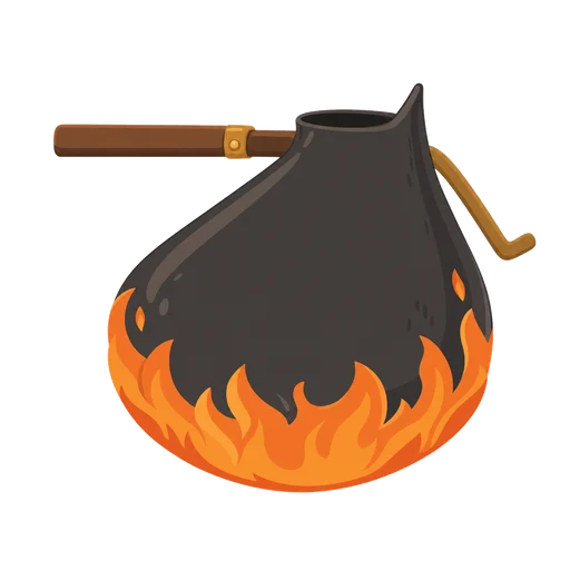 Mnemonic for ひ: HEAt