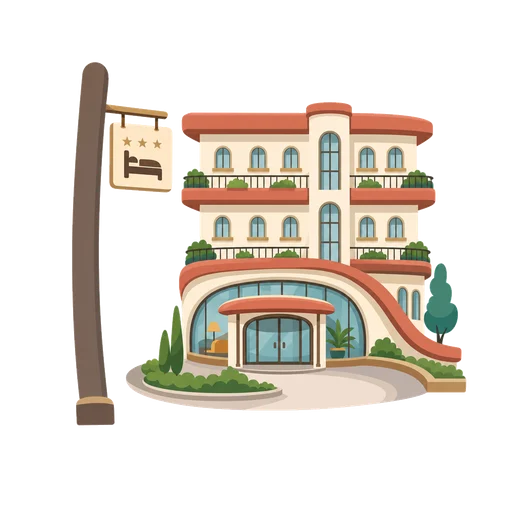 Mnemonic for ほ: HOtel