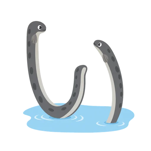 Mnemonic for い: EEls
