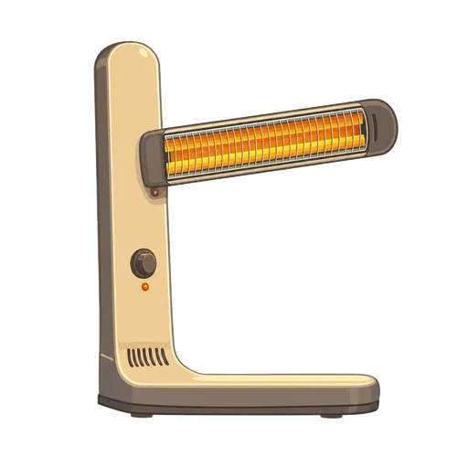 Mnemonic for ヒ: HEAter