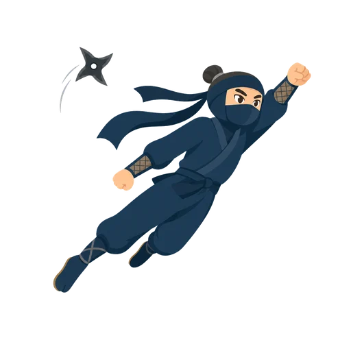 Mnemonic for ン: NInja