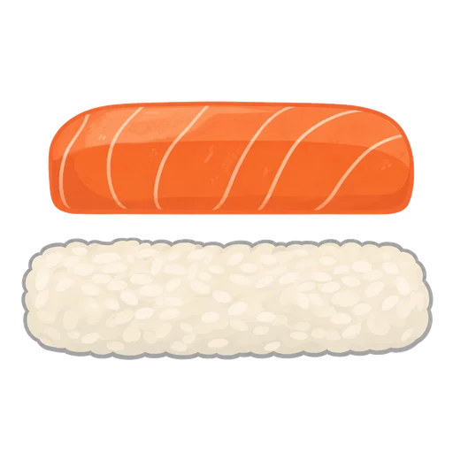 Mnemonic for ニ: NIgiri