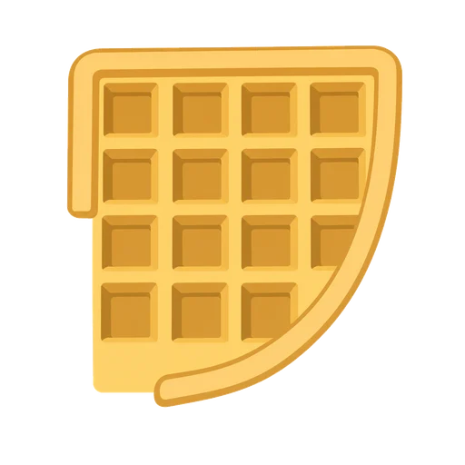 Mnemonic for ワ: WAffle