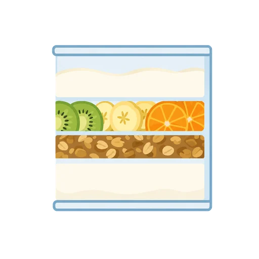 Mnemonic for ヨ: YOgurt