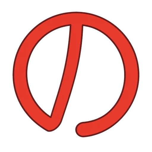 Mnemonic for の: NO sign