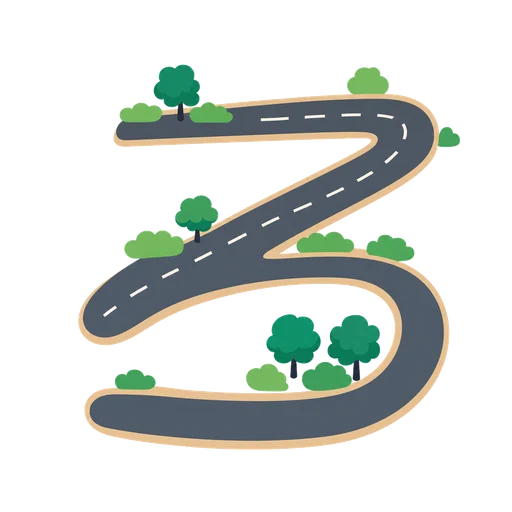 Mnemonic for ろ: ROAd