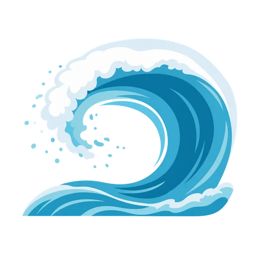 Mnemonic for つ: TSUnami