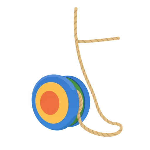 Mnemonic for よ: YO-yo